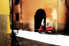 Red Scooter - Modena