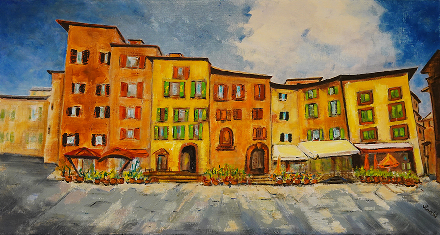 Piazza - 34x18 - $1800.
