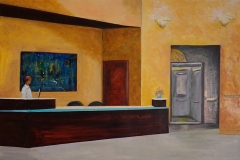 Overnight Front Desk - 38x26 in. - $3200.