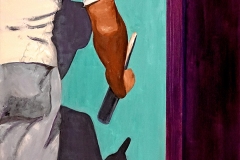 Painter - 24x36 - $1900.