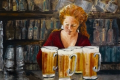 RedHeaded-Bartender - 22x16 in.  $900