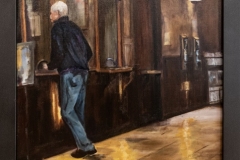 Weekend Commuter - oil on canvas - 18x24 in.